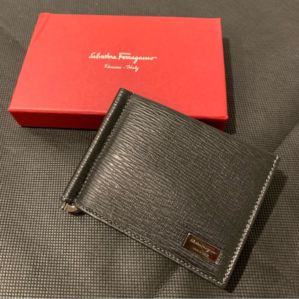 Salvatore Ferragamo Black Men's Wallet